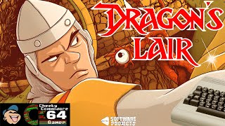 DRAGON'S LAIR – Commodore 64 (1986) | Software Projects' Ambitious 8-Bit Arcade Conversion