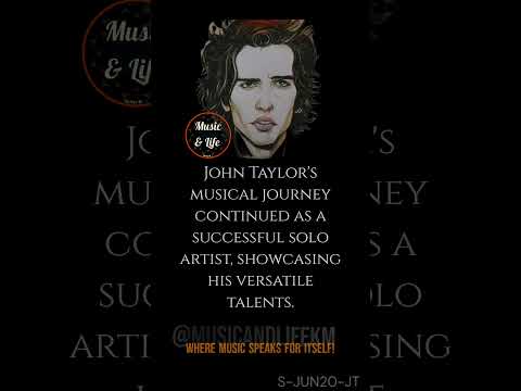 JOHN TAYLOR I JUN20👌🎶👍 #NewWave #DuranDuran