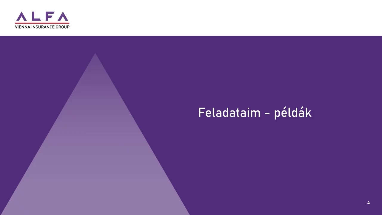 Alfa Partner Portál Feladataim