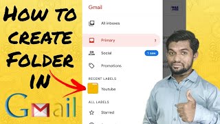 How to create folders in Gmail app | Techno Members