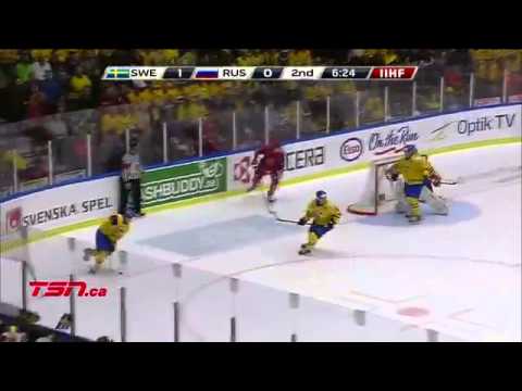 Sweden v Russia SF 2 1   2014 IIHF World Junior Championship