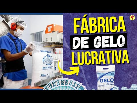 Como Montar Uma MINI FÁBRICA DE GELO em Casa 🧊❄️