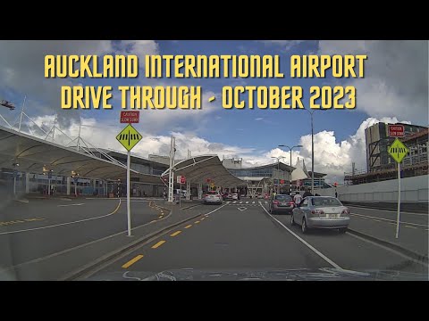 Passeio pelo Aeroporto Internacional de Auckland - outubro de 2023