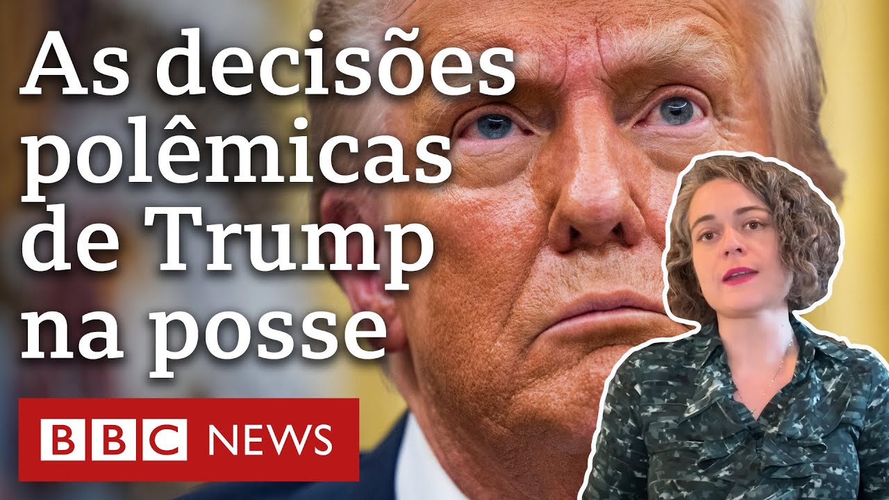 Posse de Trump: medidas contra imigrantes e as outras prioridades do presidente dos EUA