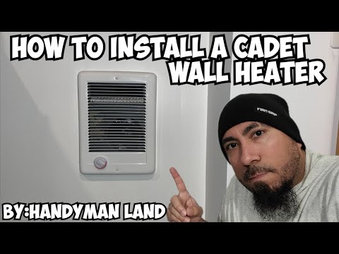 How To Install A CADET Wall Heater