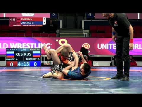 GOLD Men's GP No-Gi - 84 kg: M. UMAROV (RUS) v. M. ZUBAIROV (RUS)