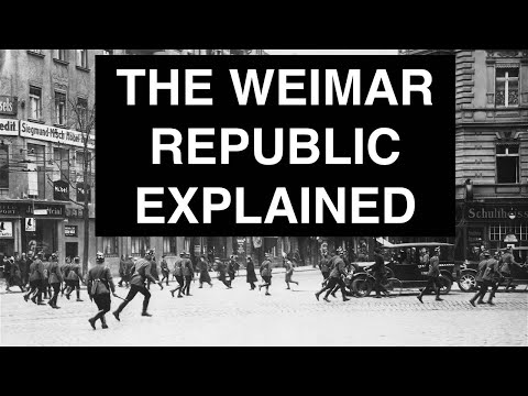 A Democracy Without Democrats: The Weimar Republic Explained