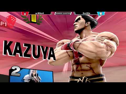 Tempo Revival 51 - SE | Niko4 (Kazuya) Vs. Scrillix (Sephiroth) - WR2 - Smash Ultimate