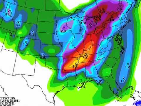 April 25 Weather Xtreme Video - Afternoon Edition