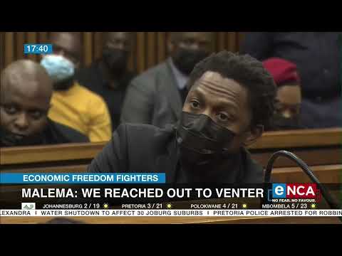 Malema We reached out to Venter