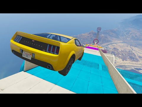 MEGA RAMP 999% IMPOSSIBLE! THE GREAT TRICK!! - GTA V ONLINE