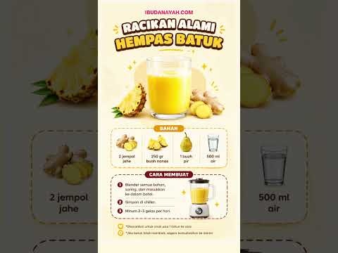 Racikan Alami Hempas Batuk untuk Anak, Cukup 4 Bahan dari Dapur! #ibudanayah