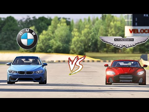 Thumbnail for BMW M4 AKRAPOVIC vs ASTON MARTIN DBS ! DRAG RACE #dragrace #astonmartin #carracing  #assettocorsa by Aston Martin, Grand tourer, BMW M4, SEAT, BMW, Car, Van, vide
