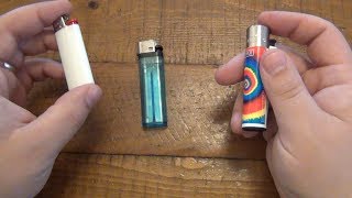 These Disposable Lighters Are Reusable...Don