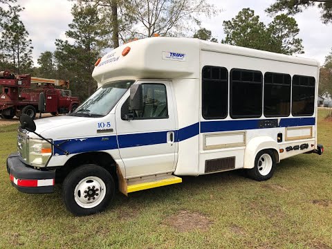 2011 Ford E350 Super Duty 12 Passenger Starcraft Handicap Shuttle Bus VN5292