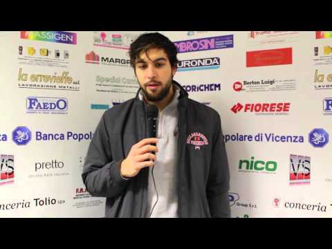 Gianluca Valesin commenta la prima vittoria della BpVi in casa contro Sangiorgese