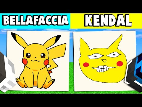 DISEGNA BENE PER VINCERE SU MINECRAFT