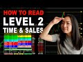 How To Read Level 2 Time And Sales Tape Reading Day Trading For Beginners 2026
