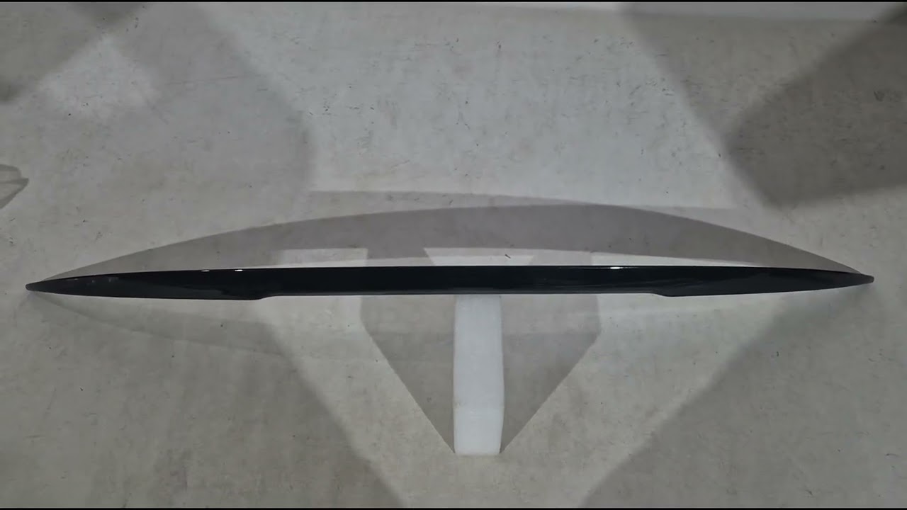 BMW serija 5 F10/F11 2010–2016 P-Style zadnji spojler (za F10, črna visok sijaj) Video 1