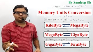 Download lagu Memory Units of Computer & Conversion - KB, MB, GB, TB, PB, EB | Solved Examples mp3