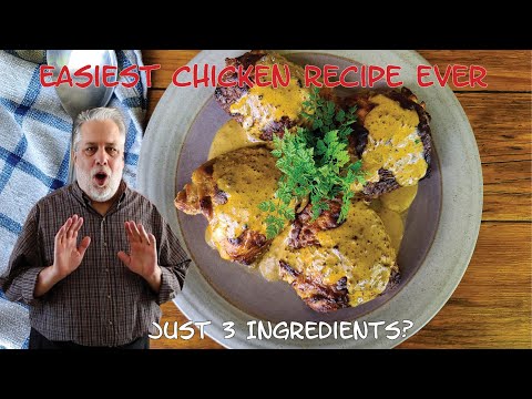 The World's Easiest 3 Ingredient Chicken