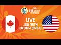 Final Canada V USA Full Basketball Game  FIBA U18 Women S AmeriCup 2026