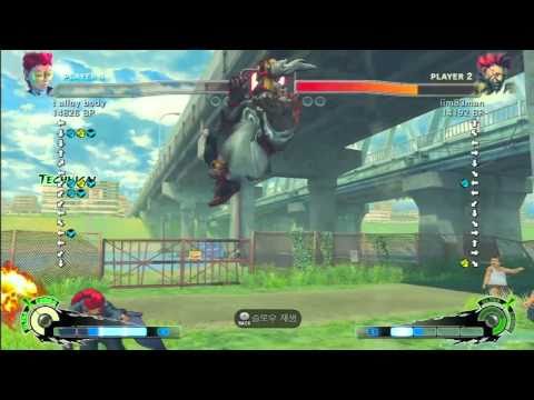 SSF4 Rank Match   t alloy body (VI)  vs  iim83man (GO)