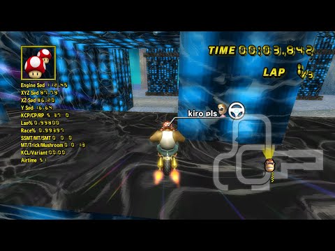 CTGP Tracks Done Backwards - Aquania 0x Respawns (& New Reverse Ultra Shortcut) [OUTDATED]