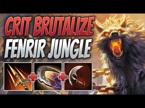CRIT FENRIR IS BACK! Fenrir Jungle Gameplay | SMITE 2 Conquest