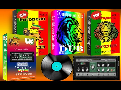 15:00-Minutes Plus Long Time Dub Demo Review Video,Featuring 4 Sample Packs On Sale! Royalty Free!
