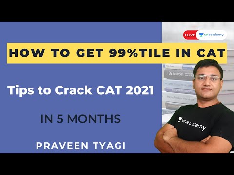 How to get 99 percentile in CAT in 5 months|CAT 2021