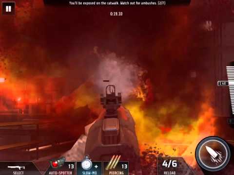 Kill Shot Bravo Region 8 Breach Mission 13 - You'll Be Exposed On The Catwalk. Watch Out!