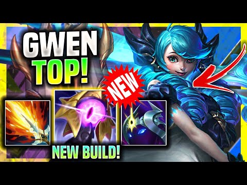 CHALLENGER TRIES NEW CHAMPION GWEN! *NEW BUILD* - Korean Challenger Plays Gwen Top vs Lee Sin!