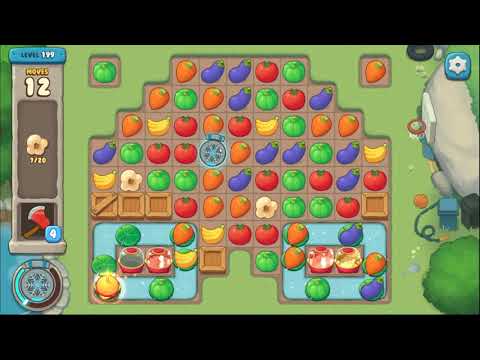 We Bare Bears match3 repairs level 199