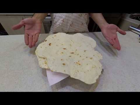 Baking homemade Lavash bread | The easiest way