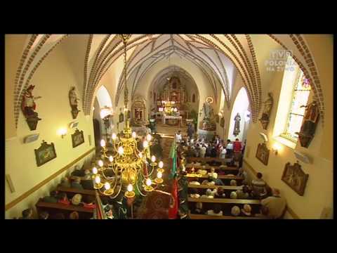 Transmisja Mszy Św. przez TVP Polonia w Piotrkowie Kujawskim 15.VIII.2013r