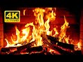 Cozy Fireplace 4K 12 HOURS Fireplace With Crackling Fire Sounds Crackling Fireplace 4K