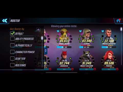 Black Bolt 6 Star unlock (MSF Marvel Strike Force)