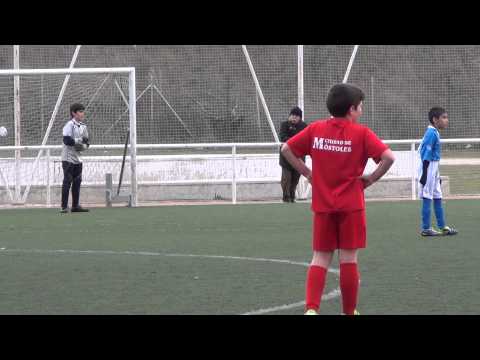 2014-02-14. 17h47m.  Fútbol 7. Nelson con el C. D. La Villa.