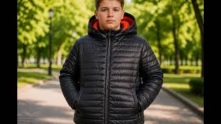 Куртка Puros Poro черная демисезонная  3452