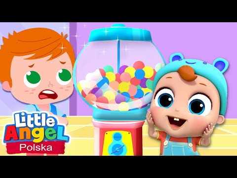 Co jest w automacie? | Piosenki Dla Dzieci | Little Angel Po Polsku