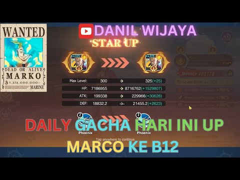 DAILY GACHA HARI INI UP MARCO KE B12 - 🔥 New World Vigour voyage / The Sea Road Fate Assembly