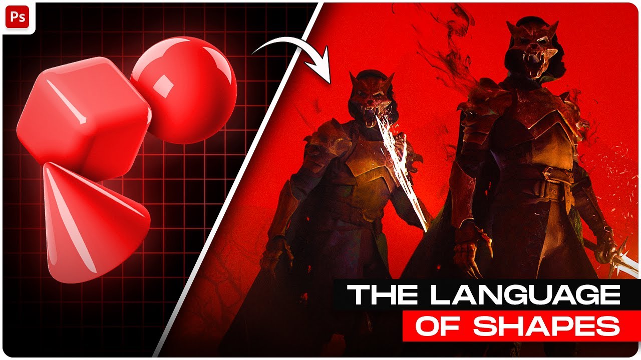 Master SHAPE Language: Design Better Environments & Characters | Composition in Art