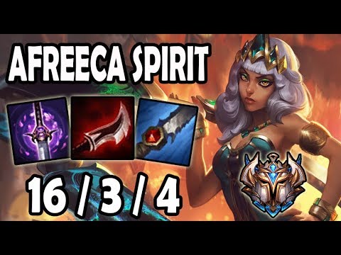 Qiyana Jungle vs Nidalee [ Afreeca Spirit ] Challenger Korea