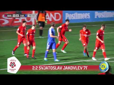 29. voor 2016: JK Narva Trans - Tartu JK Tammeka 4:2 (1:1) Jakovlevi värav