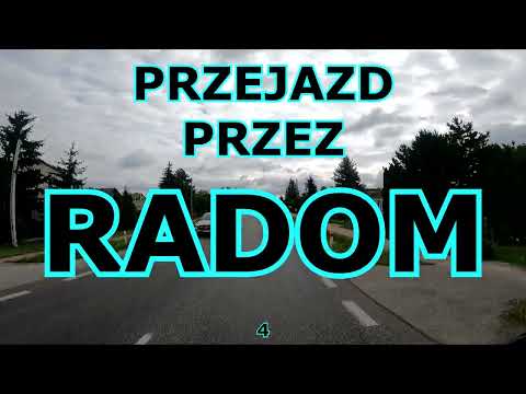 PRZEJAZD PRZEZ RADOM 4 #radom