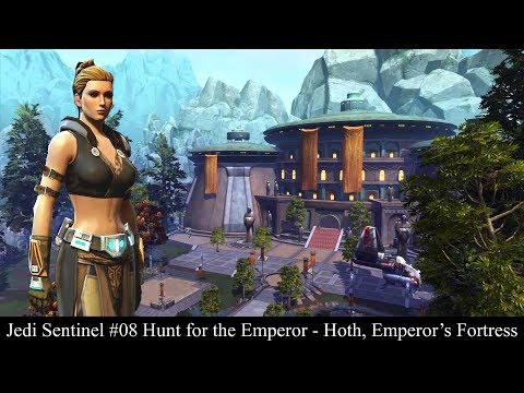 SWTOR Jedi Sentinel Storyline 08 Hunt for the Emperor (Hoth, Emperor’s Fortress)