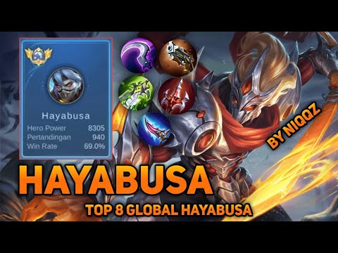 🔴GamePlay Hayabusa Top 8 Global‼️HAYABUSA MLBB‼️BY NIQQZ‼️