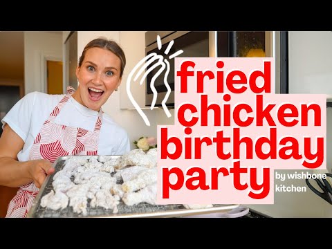 fried chicken dinner party