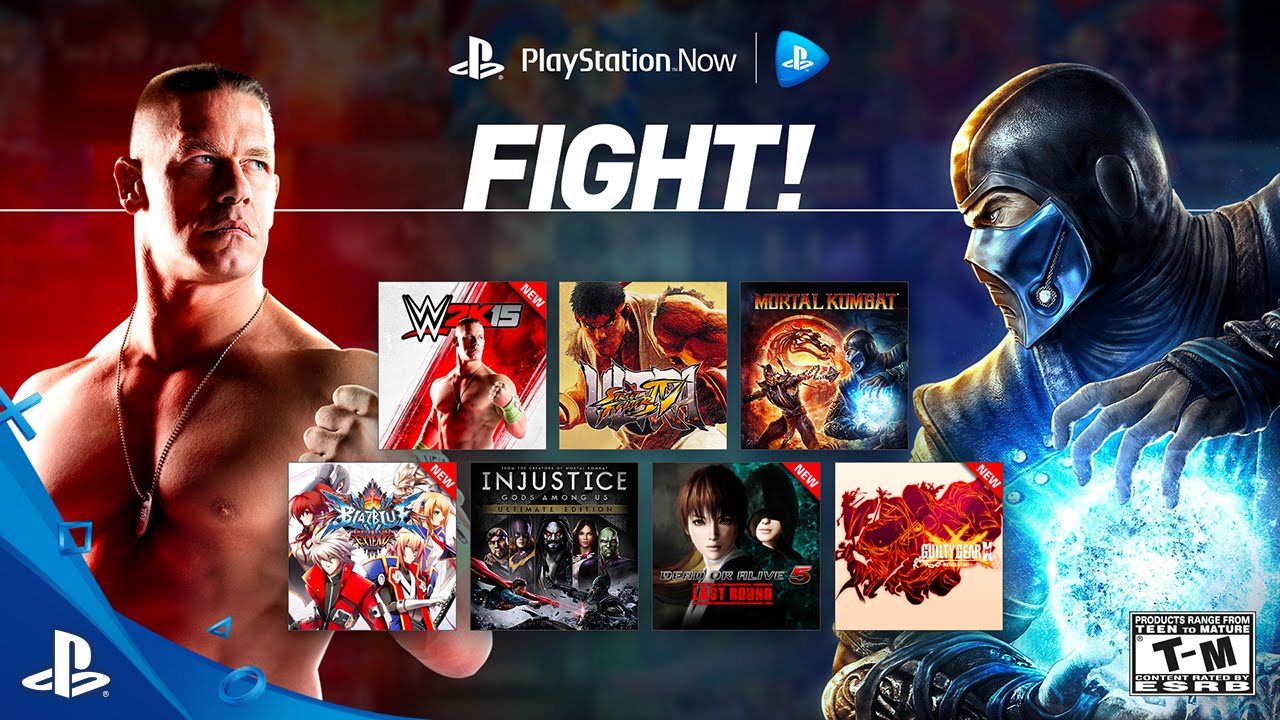 Eight Fighting Games Join the PS Now Lineup Today